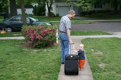 helping grandpa
