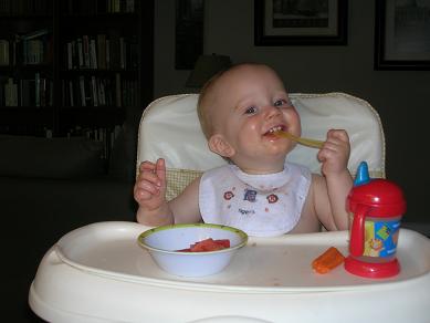 high chair show off