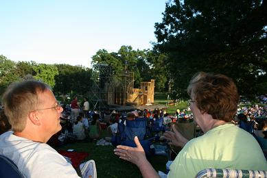 Shakespeare stage