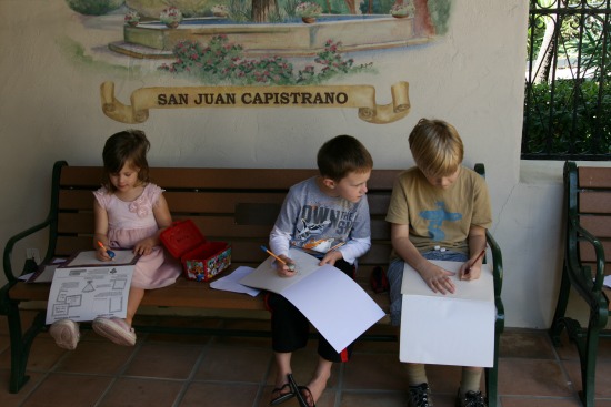 sketching at gardens of the world 008
