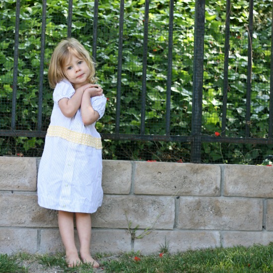 Susanna's last days as a two year old 007