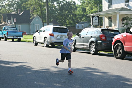 tommys first race