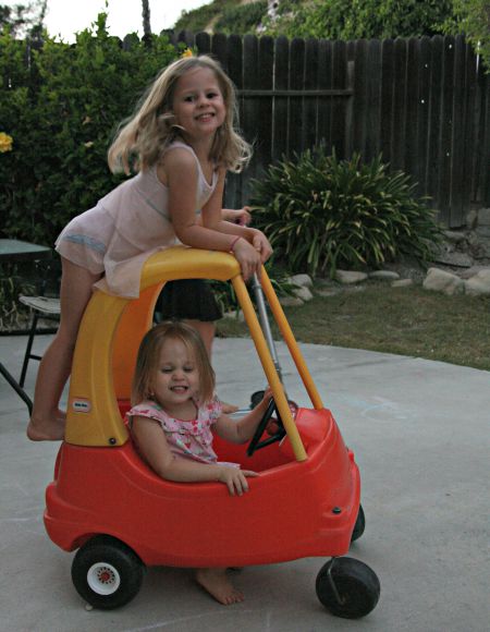 playing outside