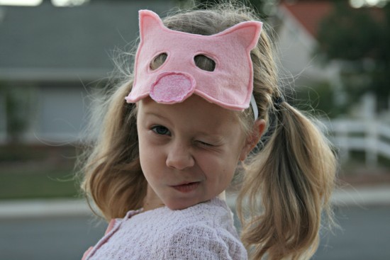 Piggie in Pigtails--Get it?!