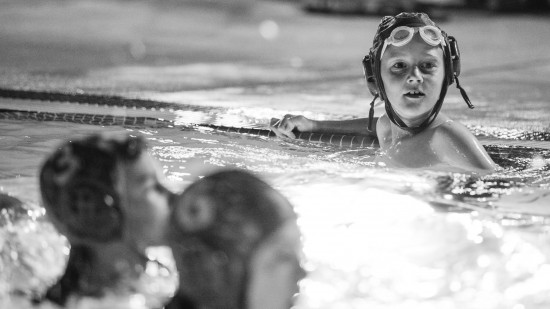 Tommy at water polo