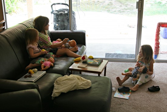 playing dollies