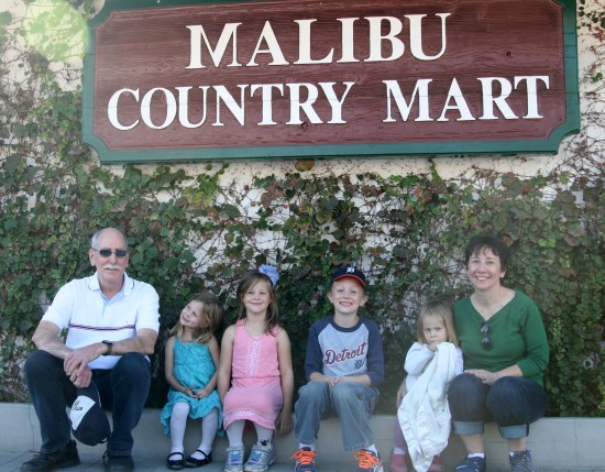 Malibu with Grandma and Grandpa