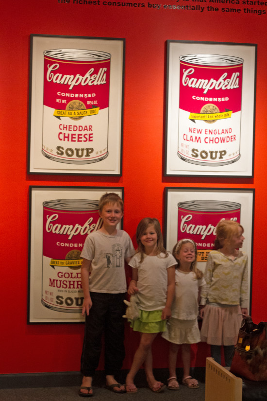 campbells soup with the fields