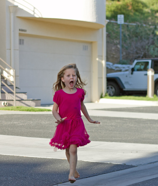 running