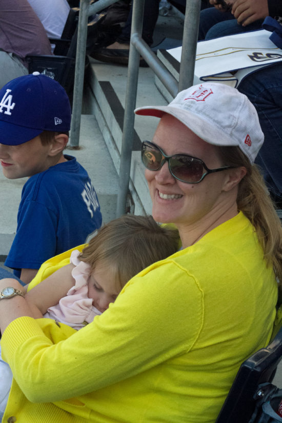 Bug asleep at Padres