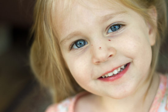 Janie smiling