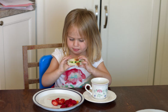 Janie tea party