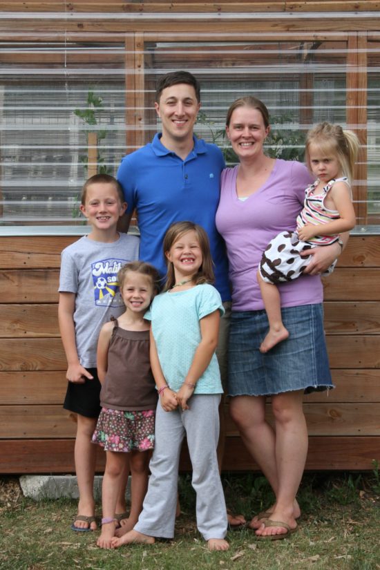 Someday, when Janie is old enough to feel ashamed, we are going to have words about her ruining every family picture we've taken in the past year or two. Argh.