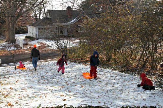 sledding-at-grandmas
